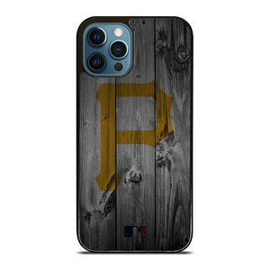 PITTSBURGH PIRATES BASEBALL MLB WOOD LOGO iPhone 12 Pro Max Case Cover