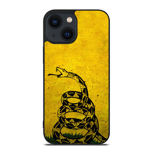 DONT TREAD ON ME GOLD iPhone 14 Plus Case Cover