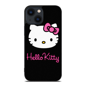 HELLO KITTY BLACK iPhone 14 Plus Case Cover