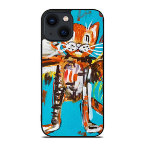 JEAN MICHEL BASQUIAT ART iPhone 14 Plus Case Cover JEAN MICHEL BASQUIAT ART iPhone 14 Plus Case Cover