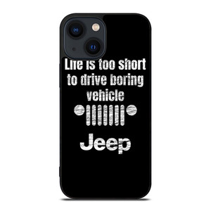 JEEP LIFE FUNNY QUOTES iPhone 14 Plus Case Cover JEEP LIFE FUNNY QUOTES iPhone 14 Plus Case Cover
