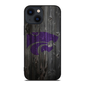 KANSAS CITY WILDCATS WOODEN LOGO iPhone 14 Plus Case Cover