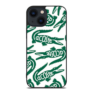 LACOSTE PATTERN iPhone 14 Plus Case Cover