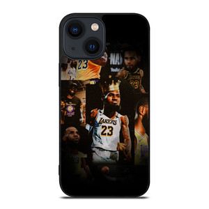 LEBRON JAMES LAKERS COLLAGE iPhone 14 Plus Case Cover