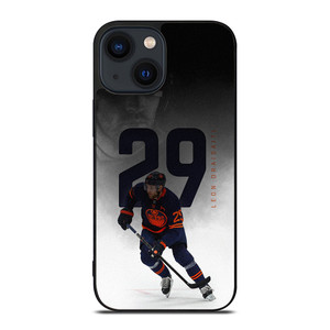 LEON DRAISAITL EDMONTON OILERS iPhone 14 Plus Case Cover LEON DRAISAITL EDMONTON OILERS iPhone 14 Plus Case Cover