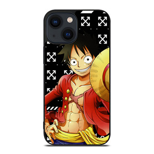 LUFFY OFF WHITE 2 iPhone 14 Plus Case Cover LUFFY OFF WHITE 2 iPhone 14 Plus Case Cover