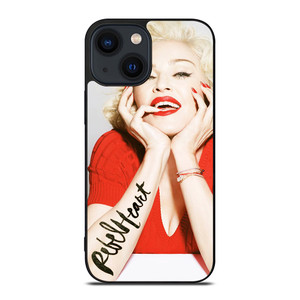 MADONNA REBEL HEART iPhone 14 Plus Case Cover MADONNA REBEL HEART iPhone 14 Plus Case Cover