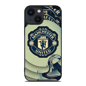 MANCHESTER UNITED LOGO SOCCER iPhone 14 Plus Case Cover
