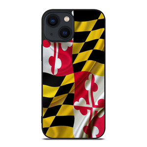 MARYLAND STATES FLAG iPhone 14 Plus Case Cover