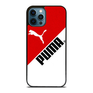 PUMA RED LOGO iPhone 12 Pro Max Case Cover