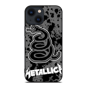 METALLICA BAND BLACK SNAKE iPhone 14 Plus Case Cover