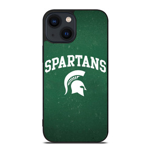 MICHIGAN STATE SPARTANS LOGO iPhone 14 Plus Case Cover MICHIGAN STATE SPARTANS LOGO iPhone 14 Plus Case Cover
