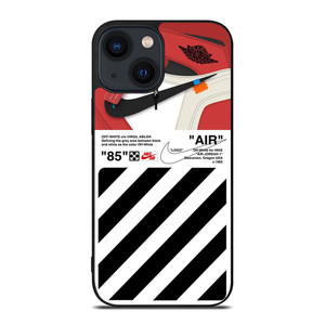 NIKE AIR JORDAN OFFWHITE SHOES iPhone 14 Plus Case Cover