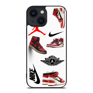 NIKE AIR JORDAN SHOES COLLAGE iPhone 14 Plus Case Cover NIKE AIR JORDAN SHOES COLLAGE iPhone 14 Plus Case Cover