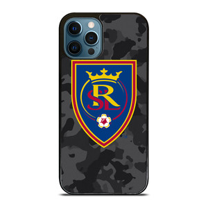 REAL SALT LAKE MLS BLACK CAMO iPhone 12 Pro Max Case Cover REAL SALT LAKE MLS BLACK CAMO iPhone 12 Pro Max Case Cover