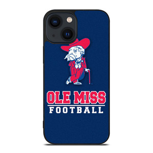 OLE MISS FOOTBALL LOGO iPhone 14 Plus Case Cover