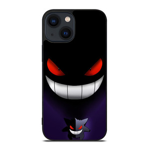 POKEMON GENGAR FACE iPhone 14 Plus Case Cover POKEMON GENGAR FACE iPhone 14 Plus Case Cover
