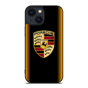 PORSCHE CAR GOLD iPhone 14 Plus Case Cover