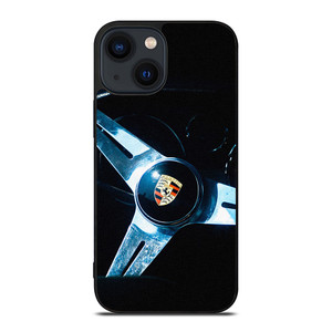 PORSCHE VINTAGE STEERING WHEEL iPhone 14 Plus Case Cover