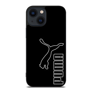 PUMA LOGO BLACK iPhone 14 Plus Case Cover