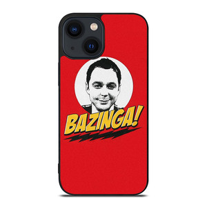 SHELDON COOPER BAZINGA BIG BANG THEORY iPhone 14 Plus Case Cover