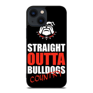 STRAIGHT OUTTA GEORGIA BULLDOGS iPhone 14 Plus Case Cover