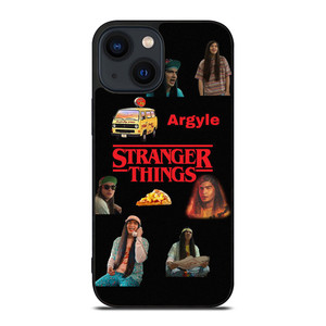 STRANGER THINGS 4 ARGYLE iPhone 14 Plus Case Cover STRANGER THINGS 4 ARGYLE iPhone 14 Plus Case Cover