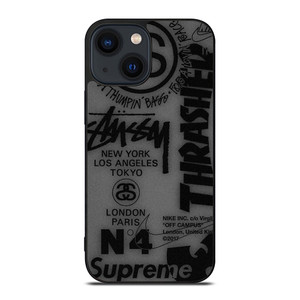 SUPREME STUSSY HYPEBEAST iPhone 14 Plus Case Cover