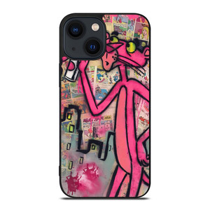 THE PINK PANTHER ART iPhone 14 Plus Case Cover THE PINK PANTHER ART iPhone 14 Plus Case Cover