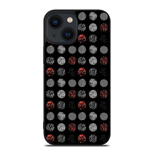 TWENTY ONE PILOTS BLURRYFACE PATTERN iPhone 14 Plus Case Cover TWENTY ONE PILOTS BLURRYFACE PATTERN iPhone 14 Plus Case Cover