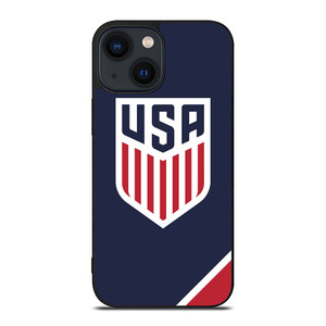 UNITED STATES SOCCER USMNT NAVY iPhone 14 Plus Case Cover