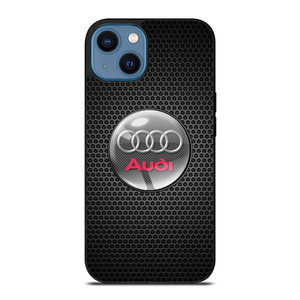 AUDI CAR METAL LOGO iPhone 14 Case Cover