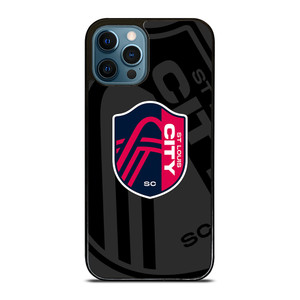 SAINT LOUIS CITY MLS BLACK iPhone 12 Pro Max Case Cover
