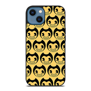 BENDY AND THE INK MACHINE PATTERN iPhone 14 Case Cover BENDY AND THE INK MACHINE PATTERN iPhone 14 Case Cover