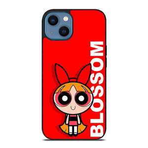 BLOSSOM THE POWERPUFF GIRLS CARTOON iPhone 14 Case Cover