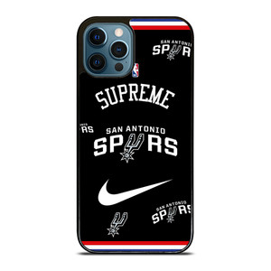 SAN ANTONIO SPURS NBA X SUPREME NIKE iPhone 12 Pro Max Case Cover