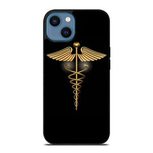 CADUCEUS MEDICAL SYMBOL iPhone 14 Case Cover
