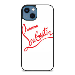 CHRISTIAN LOUBOUTIN WHITE iPhone 14 Case Cover