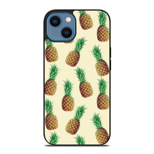 CUTE PINEAPPLE PATTERN iPhone 14 Case Cover