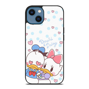 DONALD LOVE DAISY DUCK CUTE iPhone 14 Case Cover DONALD LOVE DAISY DUCK CUTE iPhone 14 Case Cover
