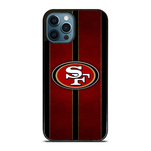 SAN FRANCISCO 49ERS NFL METAL STRIPE iPhone 12 Pro Max Case Cover
