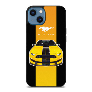 FORD MUSTANG YELLOW iPhone 14 Case Cover
