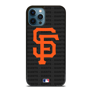 SAN FRANCISCO GIANTS BASEBALL BLACK iPhone 12 Pro Max Case Cover