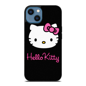 HELLO KITTY BLACK iPhone 14 Case Cover