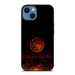 HOUSE OF THE DRAGON FIRE AND BLOOD iPhone 14 Case Cover HOUSE OF THE DRAGON FIRE AND BLOOD iPhone 14 Case Cover