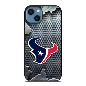 HOUSTON TEXAS BROKEN METAL iPhone 14 Case Cover