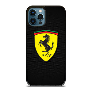 SCUDERIA FERRARI CARBON FIBER iPhone 12 Pro Max Case Cover