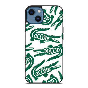 LACOSTE PATTERN iPhone 14 Case Cover