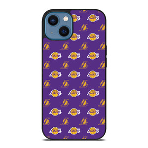 LOS ANGELES LAKERS NBA PATTERN iPhone 14 Case Cover