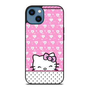 LOVELY HELLO KITTY iPhone 14 Case Cover LOVELY HELLO KITTY iPhone 14 Case Cover